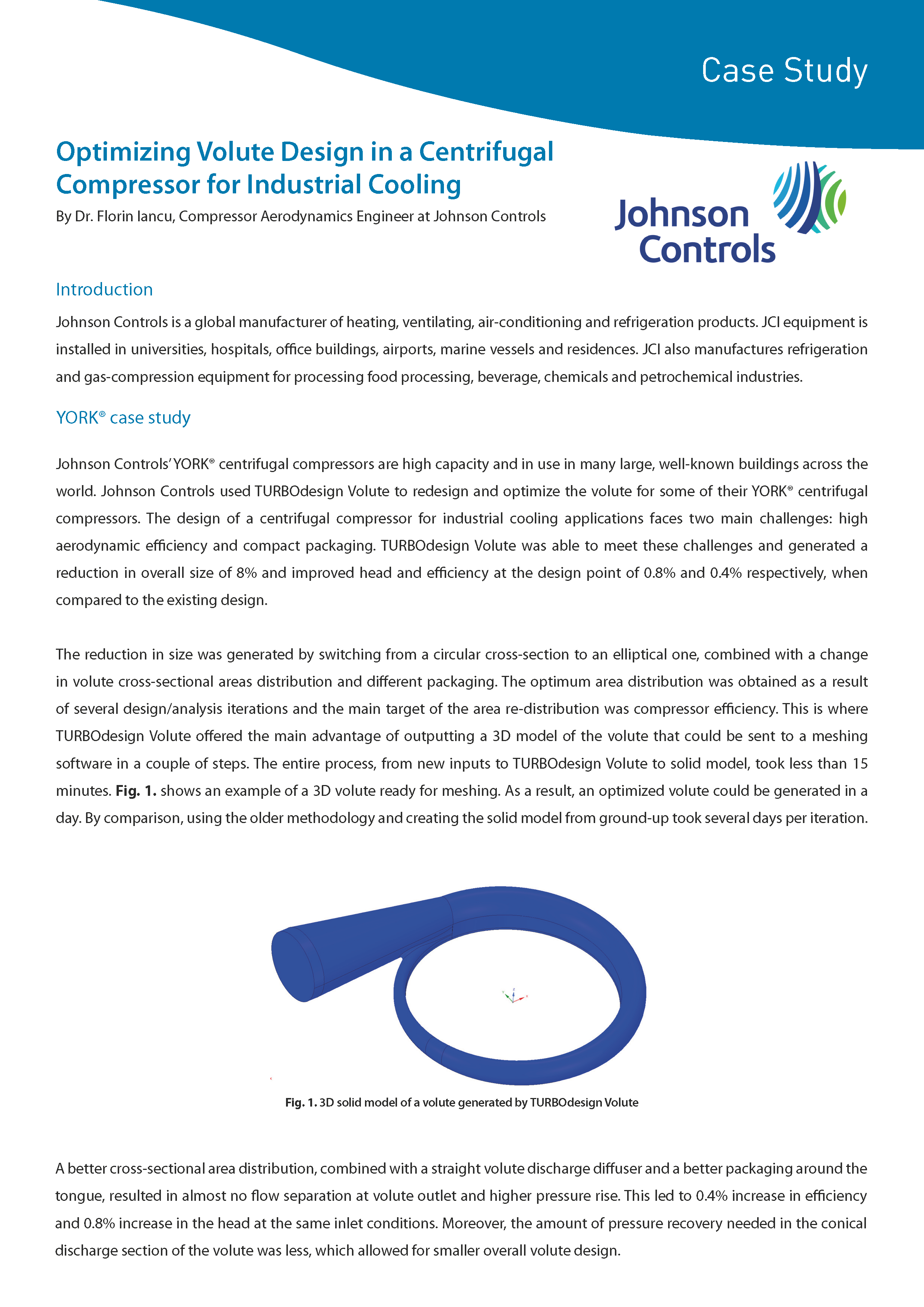 ADT Case Study - Johnson Controls front page 